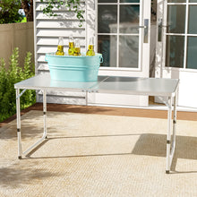 Load image into Gallery viewer, Outdoor Foldable Table Garden Picnic Desk Serving Tray