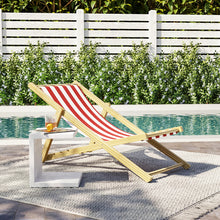 Load image into Gallery viewer, Garden Beach Seaside Sun Lounger Folding Chair
