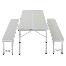 Load image into Gallery viewer, Folding Camping Table and Bench Set