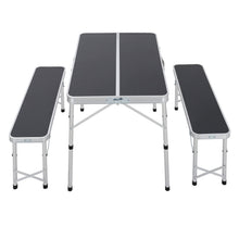 Load image into Gallery viewer, Folding Camping Table and Bench Set