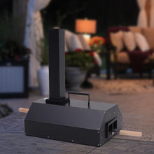 Load image into Gallery viewer, Outdoor Pizza Oven with Pizza Stone Black