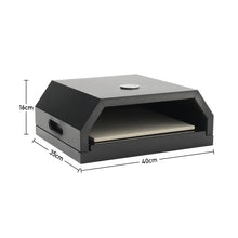 Load image into Gallery viewer, BBQ Pizza Oven Black Outdoor Heating-Black and White