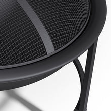 Load image into Gallery viewer, 66cm Large Steel Metal Fire Pit Outdoor Garden Patio Heater Camping Bowl