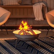 Load image into Gallery viewer, Outdoor Garden Firepit Round Fire Pit BBQ Grill Heater