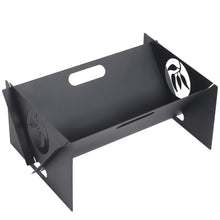 Load image into Gallery viewer, Rustic Portable Outdoor Steel Fire Pit Wood Burning Bowl, CX0326