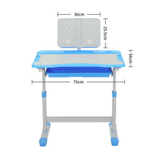 Load image into Gallery viewer, Kids' Studying Desk and Chair Set - Pink and Blue