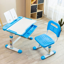 Load image into Gallery viewer, Kids' Studying Desk and Chair Set - Pink and Blue