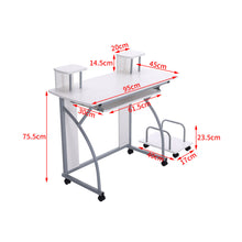 Load image into Gallery viewer, Computer Desk Keyboard Holder Office Computer Laptop Study Desk Table Workstation
