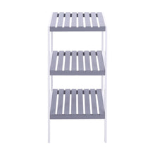 Load image into Gallery viewer, Bamboo Storage Shelf 3 Tier Narrow Corner Shelves Bookshelf Display Rack for Living Room Bedroom Bathroom Kitchen Hallway