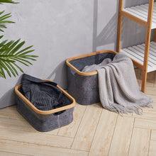 Load image into Gallery viewer, Fabric Storage basket-4 Capacity options!