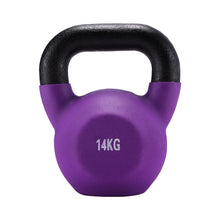 Load image into Gallery viewer, Solid Iron Exercise Kettlebells with gloves -3color up to 20KG!