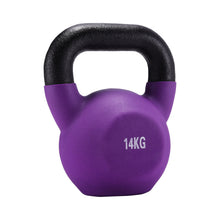 Load image into Gallery viewer, Solid Iron Exercise Kettlebells with gloves -3color up to 20KG!