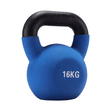 Load image into Gallery viewer, Solid Iron Exercise Kettlebells with gloves -3color up to 20KG!