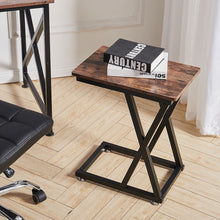 Load image into Gallery viewer, Snack Table Sofa Side End Table Coffee Tray Laptop Desk Steel Frame