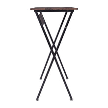 Load image into Gallery viewer, Rectangle Wood Bar Table Breakfast Cafe Dining Room Pub Table Corner Desk Rustic