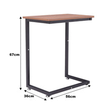 Load image into Gallery viewer, Sofa Side Table Bedside C Table for Small Spaces