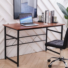 Load image into Gallery viewer, Modern Home Writing Computer Desk Office Workstation for Student and Worker Simple Style Design