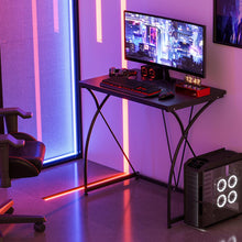 Load image into Gallery viewer, Sturdy Home Office Desk with Crisscross Legs PC Computer Workstation for Small Space