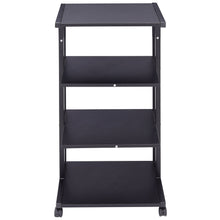 Load image into Gallery viewer, 4-Tier Printer Cart With Storage Shelf Mobile Printer Stand End Table Home Office