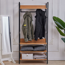 Load image into Gallery viewer, Coat Rack with Shoe Storage
