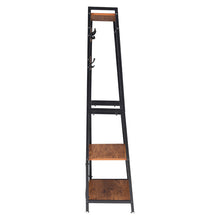 Load image into Gallery viewer, Industrial Coat Rack, Entry Bench With Coat Rack, 3 in 1Design