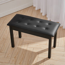 Load image into Gallery viewer, Faux Leather Storage Bench