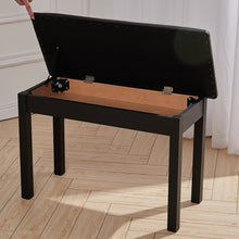 Load image into Gallery viewer, Faux Leather Storage Bench