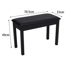 Load image into Gallery viewer, Faux Leather Storage Bench