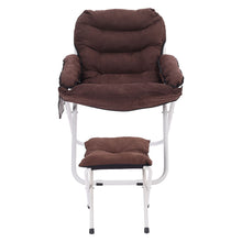 Load image into Gallery viewer, Folding Moon Chair with footstool