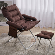 Load image into Gallery viewer, Folding Moon Chair with footstool