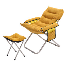 Load image into Gallery viewer, Folding Moon Chair with footstool