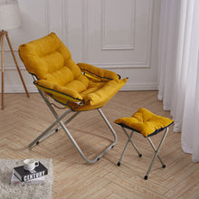 Load image into Gallery viewer, Folding Moon Chair with footstool