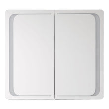 Load image into Gallery viewer, Double Door LED Illuminated Bathroom Mirror Cabinet