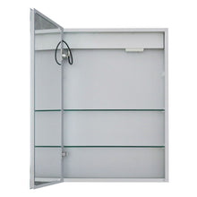 Load image into Gallery viewer, Bathroom LED Illuminated Lights Mirror Cabinet with Demister Shaver Socket Touch