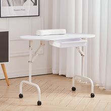 Load image into Gallery viewer, Circular Portable Folding Manicure Station