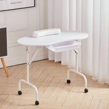 Load image into Gallery viewer, Circular Portable Folding Manicure Station