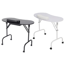 Load image into Gallery viewer, Circular Portable Folding Manicure Station
