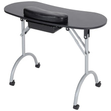 Load image into Gallery viewer, Circular Portable Folding Manicure Station