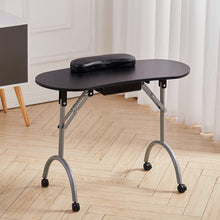Load image into Gallery viewer, Circular Portable Folding Manicure Station