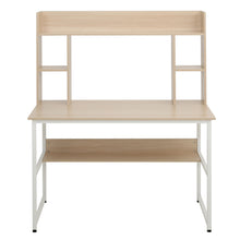Load image into Gallery viewer, Computer Desk with Hutch Desk Bookshelf Student Studying Workstation Table