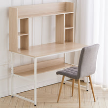 Load image into Gallery viewer, Computer Desk with Hutch Desk Bookshelf Student Studying Workstation Table
