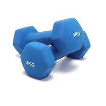 Load image into Gallery viewer, Set Of 2 Neoprene Coated Dumbbell Hand Weight Strength Training