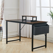 Load image into Gallery viewer, PC Table Computer Laptop Desk Study Workstation w/ Monitor Stand Storage Bag