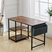 Load image into Gallery viewer, PC Table Computer Laptop Desk Study Workstation with Storage Shelf Bag