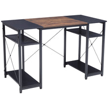 Load image into Gallery viewer, Home Office Computer Desk Writing Table Workstation with Storage Shelf