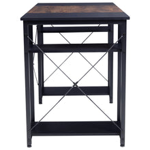 Load image into Gallery viewer, Home Office Computer Desk Writing Table Workstation with Storage Shelf