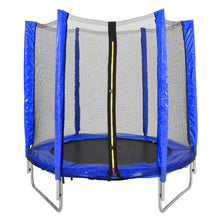 Load image into Gallery viewer, Kids Mini Trampoline Diameter 1.5 m Safety Net U Shape Legs for Outdoor Garden