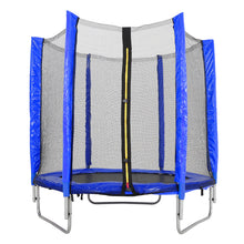 Load image into Gallery viewer, Kids Mini Trampoline Diameter 1.5 m Safety Net U Shape Legs for Outdoor Garden