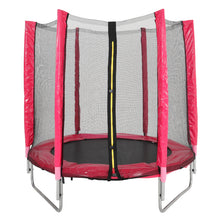 Load image into Gallery viewer, Kids Mini Trampoline Diameter 1.5 m Safety Net U Shape Legs for Outdoor Garden