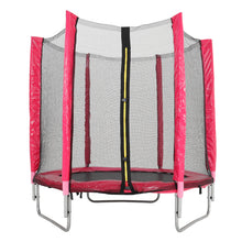 Load image into Gallery viewer, Kids Mini Trampoline Diameter 1.5 m Safety Net U Shape Legs for Outdoor Garden